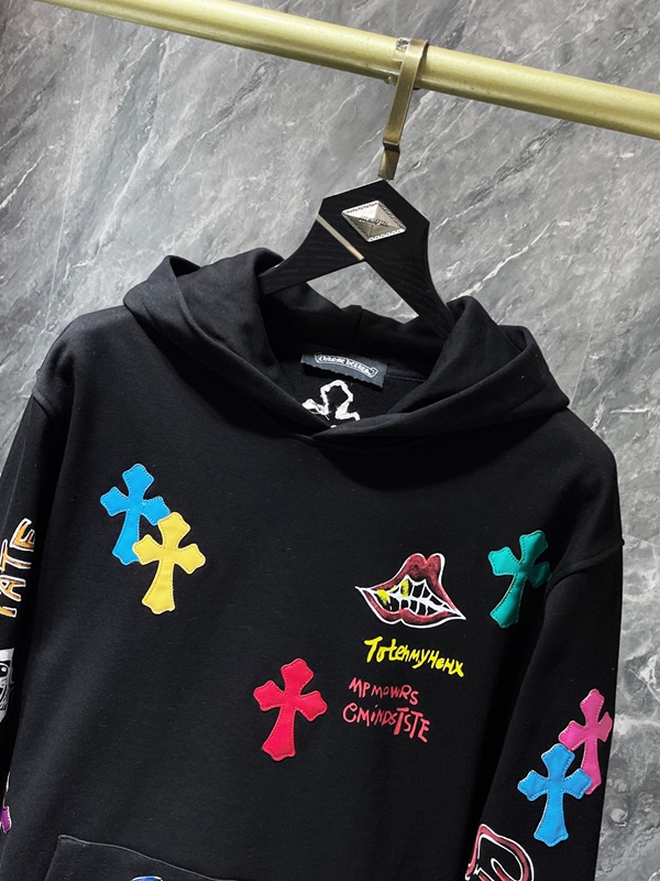 ブランドパーカー側面デザイン